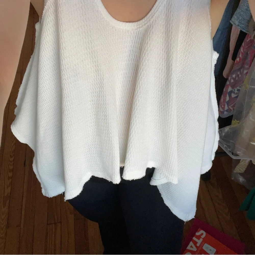 White Free People Sing La La Tank - Picture 4 of 13